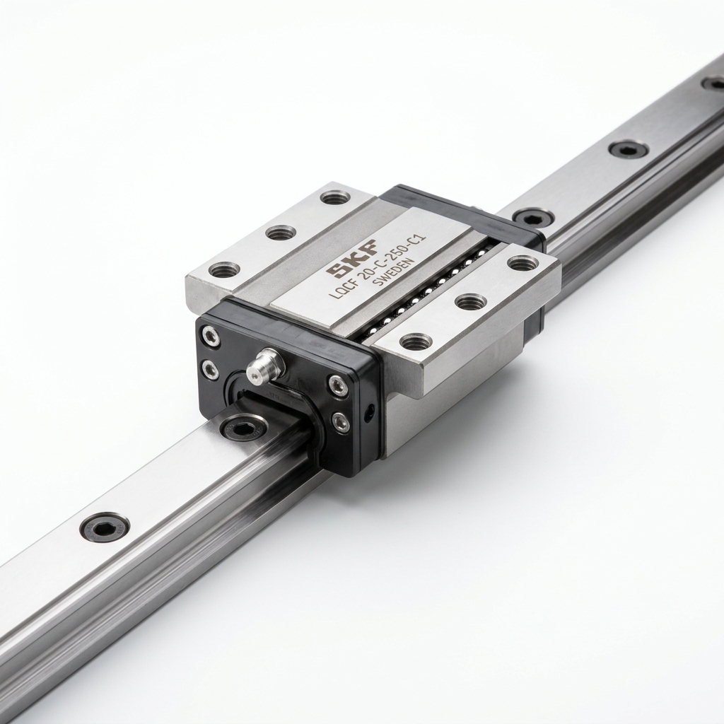 SKF LQCF 20 Linear Guidance Carriage – 20mm Rail, 4-Direction Load